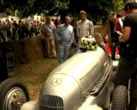 Aksi Button dengan Mobil Tua