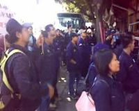 Ratusan Buruh Toshiba Sambangi PHI  