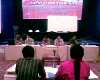 Rapat Pleno KPU Kota Bandung