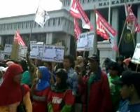 Aksi Protes Pembebasan Muchdi PR  