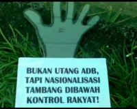 Aksi Menolak Utang Baru