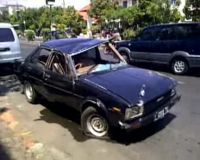 Corolla DX Terguling di Surabaya