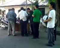 Suasana KPU Jelang Rapat Pleno KPU