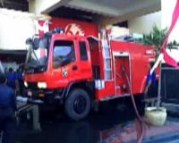 Gedung Pemkot Surabaya Terbakar