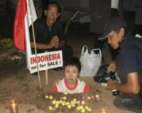 Aksi Kubur Badan di Menteng