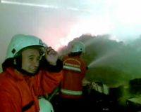 Pabrik Plastik Terbakar di Sunter