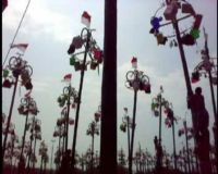 Kemeriahan Hut ke-64 RI di Pantai Carnaval Ancol