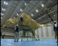 Pembuatan Origami Raksasa di Jepang