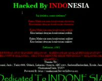 Nyaris 100 Situs Malaysia Dilumpuhkan Cracker Indonesia 