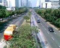 Jalanan Jakarta Pasca Libur Lebaran