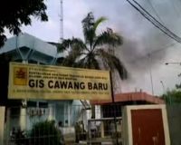 Gardu PLN Cawang Terbakar
