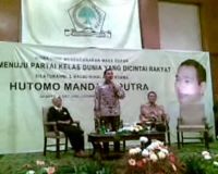 Tommy Soeharto Paparkan Visi Misi
