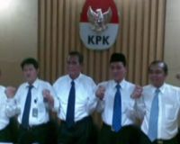 Pimpinan KPK Baru ke Kuningan