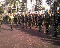 Pelepasan 142 Personel Zipur ke Kongo