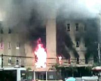 Gudang Swalayan Yogya di Bandung Terbakar  