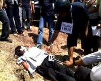 Rekonstruksi Pembunuhan Buruh PT Maspion 