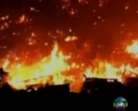 Kebakaran Landa Pemukiman Kumuh di Brazil