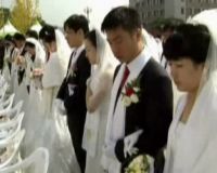 Puluhan Ribu Pasangan Nikah Massal di Korsel