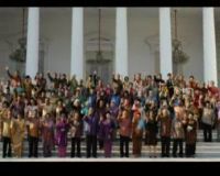 Foto Terakhir Kabinet Indonesia Bersatu