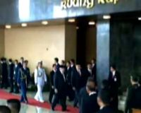 SBY dan TK Tiba di Gedung DPR