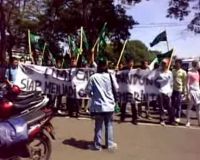 Demo Tolak SBY-Boediono di Gedung Sate