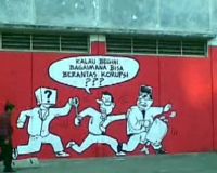 Mural Antikorupsi Hias Ruang Publik 