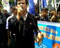 Aksi Dukungan untuk Kadisparbud 