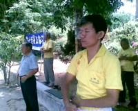 Demo Falun Gong di Konjen China 