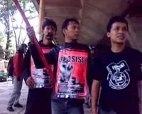 Aksi PRP Kecam Kisruh KPK-Polri  