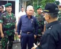 Kunjungan Menhan ke Perbatasan RI-Malaysia