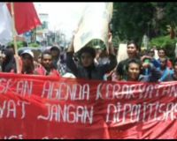 Aksi Dukung KPK