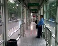 Halte Busway Kedoya Jadi Korban Penembakan