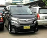 Taksi Vellfire Blue Bird