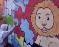 Melukis Mural Seharga Rp 15 Juta  