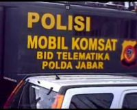 Mobil Komunikasi Satelit Polda