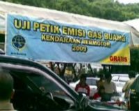Uji Emisi Gratis