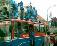 Konvoi Mahasiswa Menuju KPK