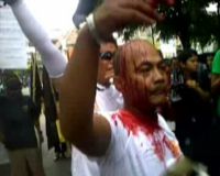 Demo Berdarah di Kejati Jabar