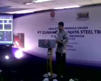 Gunawan Dianjaya Steel Melantai di Bursa