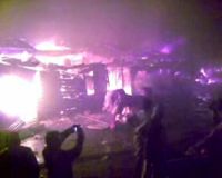 Pasar Ujung Berung Dilalap Si Jago Merah