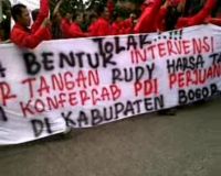 PAC Demo DPD PDI Perjuangan 