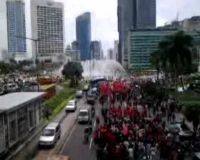 800 Mahasiswa Kuasai Bundaran HI