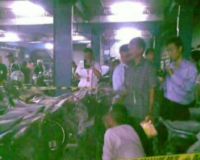 Belasan Motor Terbakar di BEC