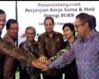 Telkom Gandeng 13 BUMN
