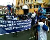 Aksi Dukungan untuk SBY-Boediono