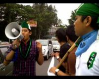 HMI Bandung Geruduk Mapolwiltabes  