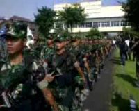 Polda-TNI Jatim Gelar Apel Gabungan 