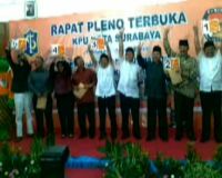 Pengundian Nomor Urut Cawali Surabaya
