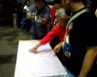 Aksi Cap Jempol Darah