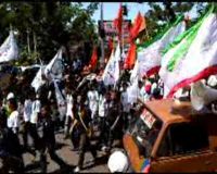 Ribuan Buruh Demo, Gatsu Macet